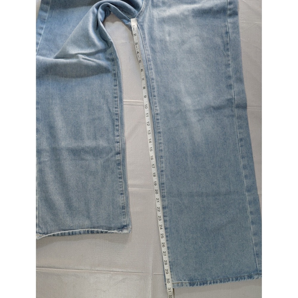 Shein High Waisted Wide Leg Jeans Women's Sz 30 Baggy Skater 31" Inseam - Picture 11 of 14